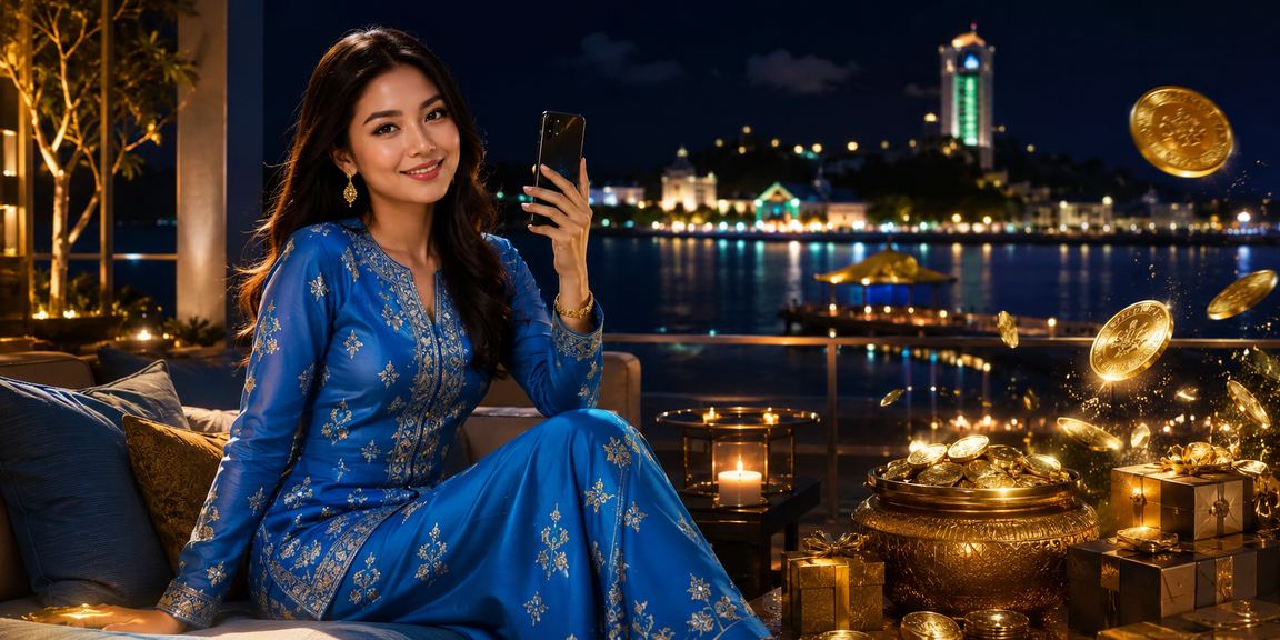 Pengguna Malaysia log masuk ke akaun kasino mudah alih yorzee53